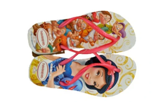 SANDALIA HAVAIANAS KIDS S PRINCESS BCO ROSA