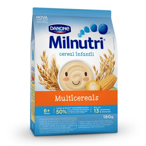 CEREAL INFANTIL MILNUTRI MULTICEREAIS 150G