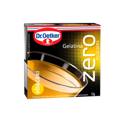 GELATINA OETKER ZERO ABACAXI