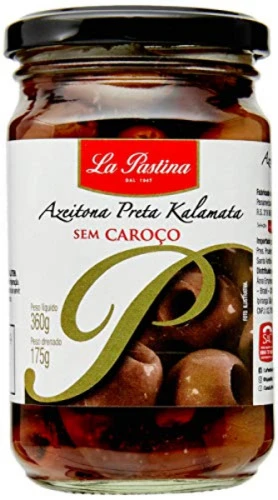 AZEITONA PRETA LA PASTINA SEM CAROCO