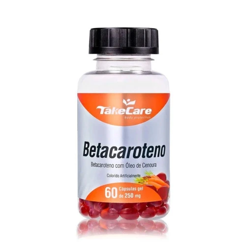 BETACAROTENO 250MG 60 CAPS TAKECARE