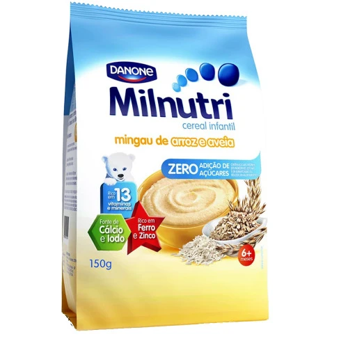 MILNUTRI ZERO AÇÚCAR ARROZ AVEIA 230G