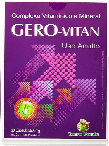 GERO VITAN 30 CÁPSULAS TERRA VERDE TERRA VERDE