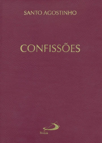 CONFISSÕES SANTO AGOSTINHO BOLSO 192G EDITORA PAULUS