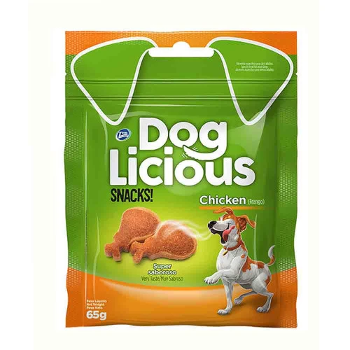 PETISCO DOGLICIOUS SNACKS CHICKEN 65G