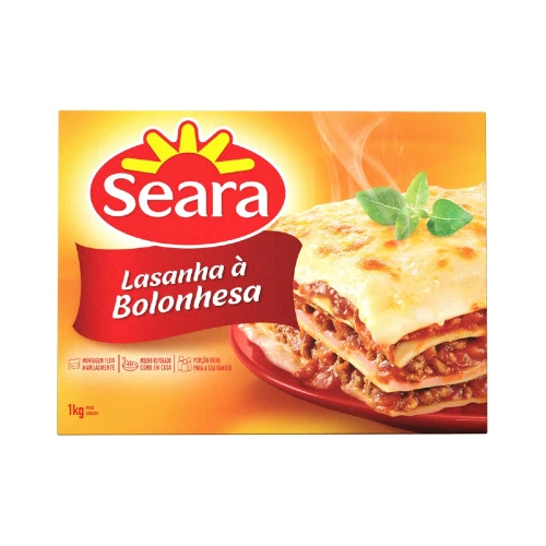 LASANHA BOLONHESA SEARA 1KG