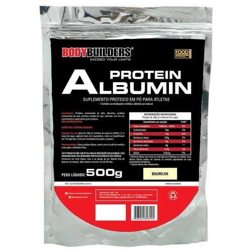 ALBUMIN PROTEIN BAUNILHA