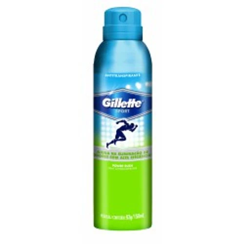 DESODORANTE AEROSOL GILLETTE MASCULINO POWER RUSH 150ML