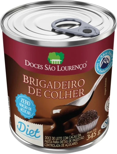 DOCE DE LEITE BRIGADEIRO DIET SÃO LOURENCO