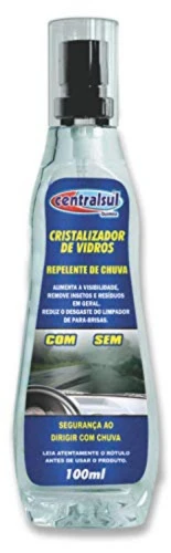 CRISTALIZADOR CENTRALSUL PARA VIDROS 100ML