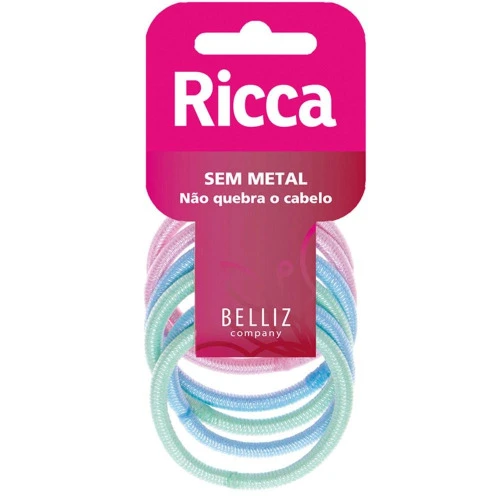 RICCA R 899 ELASTICO SEM METAL BRILHO 5MM