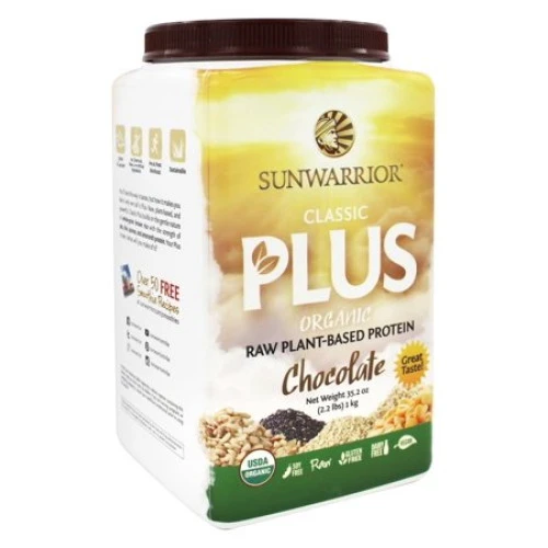CLASSIC PLUS RAW ORGANIC PROTEIN POWDER CHOCOLATE 2 2 LBS