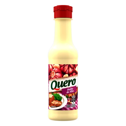 MOLHO DE ALHO QUERO FRASCO 150ML