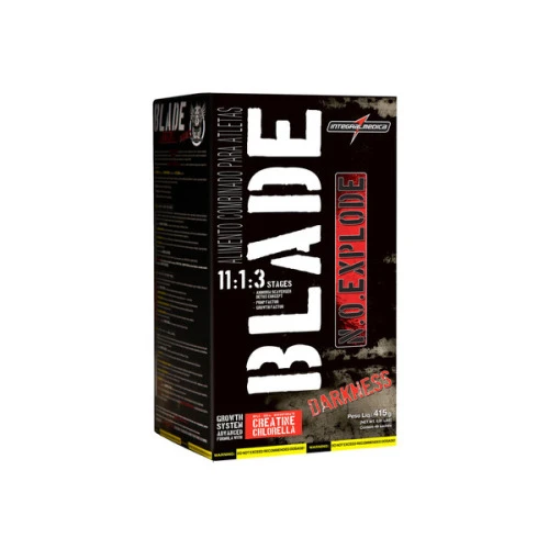 ESPORTIVO INTEGRALMÉDICA BLADE N O EXPLODE DARKNESS POTE PÓ 415 GRAMAS