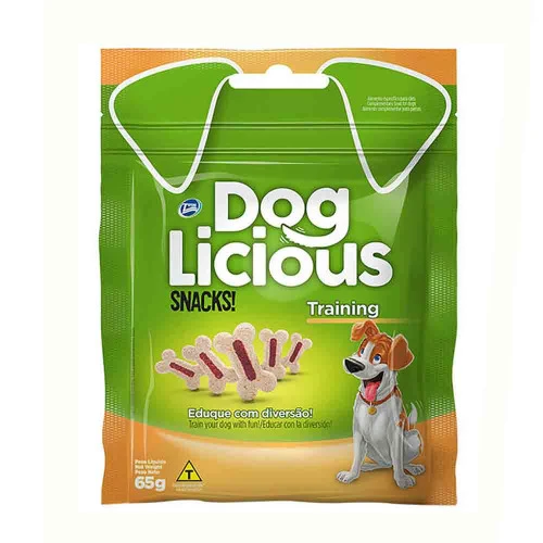 PETISCO DOGLICIOUS SNACKS TRAINING 65G