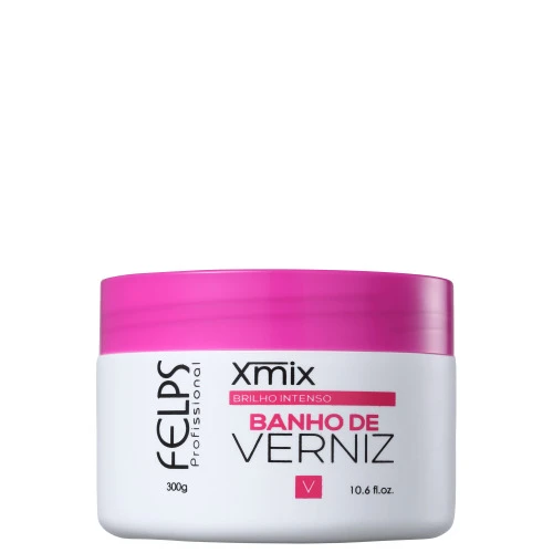 FELPS PROFESSIONAL BANHO DE VERNIZ - MÁSCARA DE BRILHO INTENSO 300G