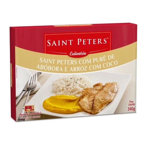 KIT SAINT PETERS COM PURÊ DE ABÓBORA E ARROZ DE COCO 340G
