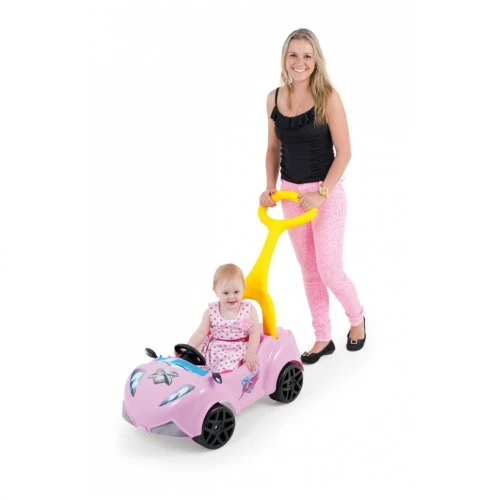 CARRINHO INFANTIL COM EMPURRADOR XTREME GIRL XALINGO BRINQUEDOS 370920
