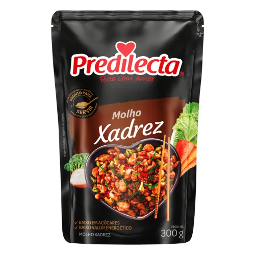 MOLHO XADREZ PREDILECTA SACHÊ 300G