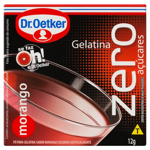 GELATINA OETKER ZERO MORANGO