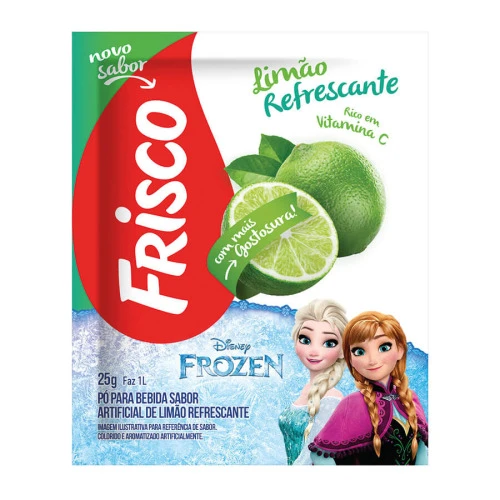 REFRESCO FRISCO LIMÃO REFRESCANTE 25GR
