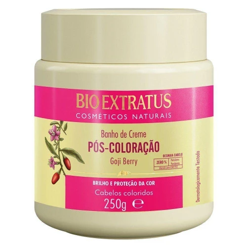 BANHO DE CREME BIO EXTRATUS PÓS-COLORAÇÃO 250G