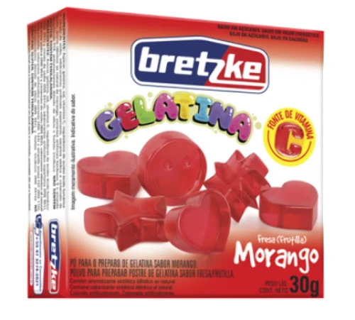 GELATINA MORANGO BRETZKE