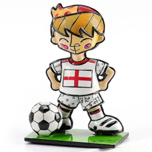 MINI ESCULTURA ROMERO BRITTO COPA MUNDO INGLATERRA