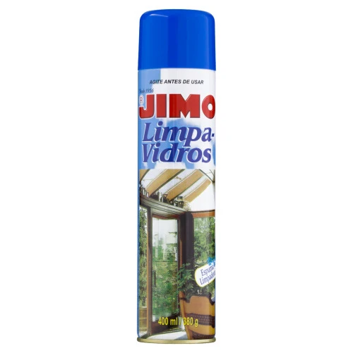 LIMPA VIDRO AEROSSOL JIMO FRASCO 400ML