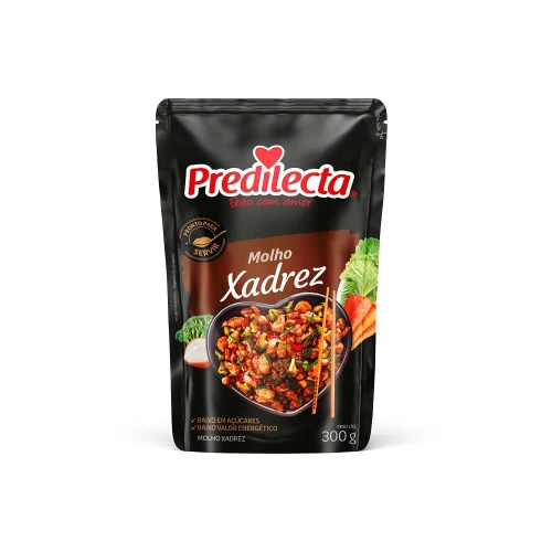 MOLHO PRON PREDILECTA 300G SAC XADREZ