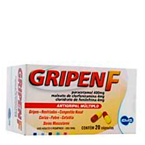 GRIPEN F EMS 20 CÁPSULAS