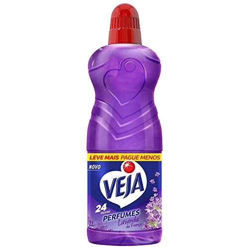 LIMPADOR PERFUMADO LAVANDA DA FRANÇA VEJA PERFUMES FRASCO 1L LEVE MAIS PAGUE MENOS