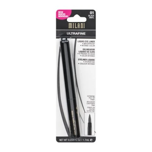 DELINEADOR LÍQUIDO MILANI ULTRAFINE BLACK VINYL