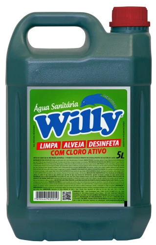 ÁGUA SANITÁRIA COM CLORO ATIVO
