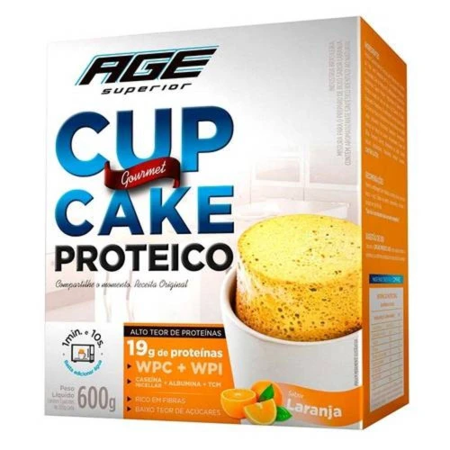 CUP CAKE PROTEICO LARANJA 600G NUTRILATINA