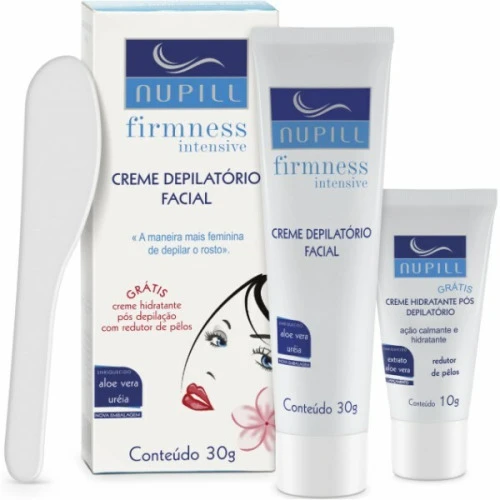 CREME DEPILATÓRIO FACIAL NUPILL 30G NUPILL BRANCO