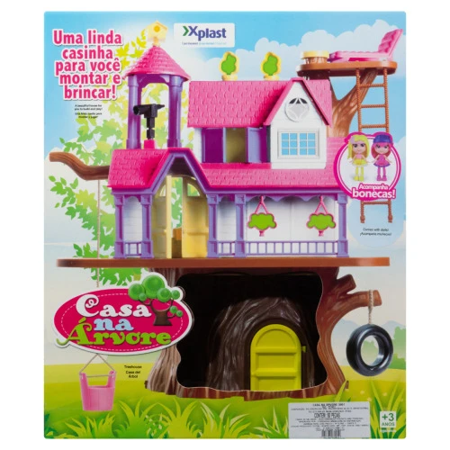 CASA NA ÁRVORE XPLAST 50 PEÇAS