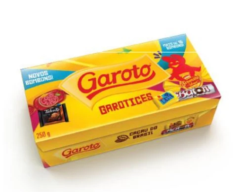 BOMBOM GAROTO GAROTICES CAIXA 250G