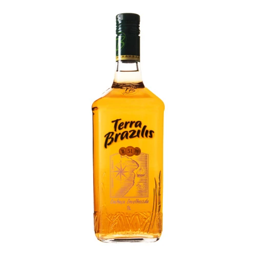 CACHAÇA ENVELHECIDA TERRA BRAZILIS GARRAFA 1L