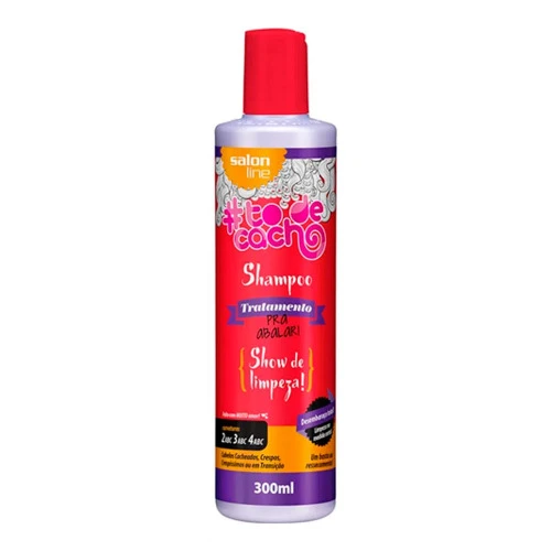SHAMPOO DE TRATAMENTO SALON LINE TRANSIÇÃO CAPILAR 300ML