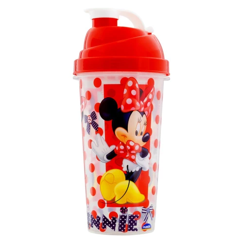 SHAKEIRA INFANTIL MINNIE 580ML PLASÁTIL
