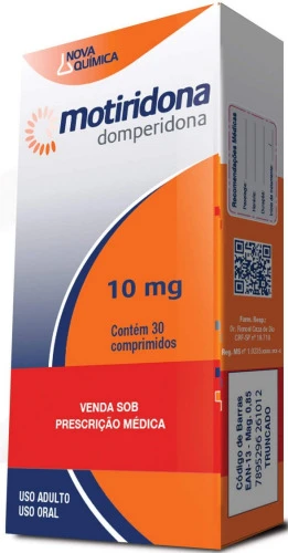 MOTIRIDONA 10MG CAIXA 2BL X 15 COMP