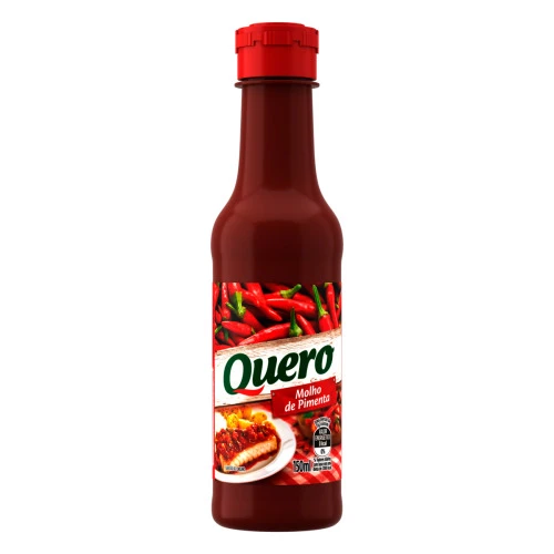 MOLHO DE PIMENTA QUERO FRASCO 150ML