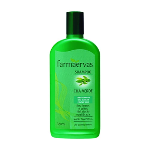 SHAMPOO CHÁ VERDE FARMAERVAS