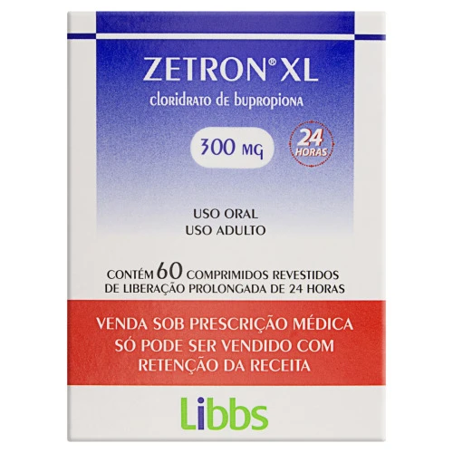 ZETRON XL 300MG LIBBS CAIXA 60 COMPRIMIDOS REVESTIDOS