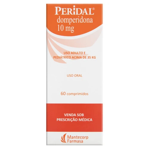 PERIDAL 10MG MANTECORP FARMASA CAIXA 60 COMPRIMIDOS