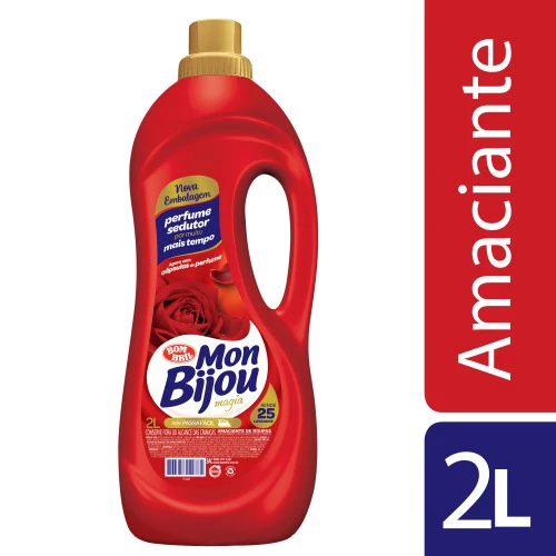 AMACIANTE DE ROUPA DILUÍDO MAGIA MON BIJOU FRASCO 2L
