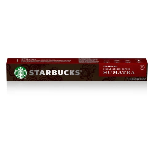 CAFÉ EM CÁPSULA STARBUCKS SINGLE-ORIGIN SUMATRA CAIXA 55G
