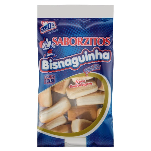PÃO BISNAGUINHA SABORZITOS PACOTE 300G