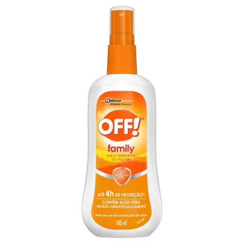 REPELENTE DE INSETOS OFF FAMILY SPRAY COM 100ML